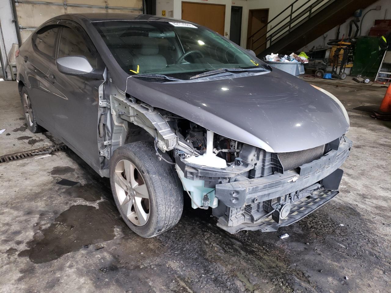 HYUNDAI ELANTRA GL 2011 with VIN 5NPDH4AE2BH036855 - Photo from auction