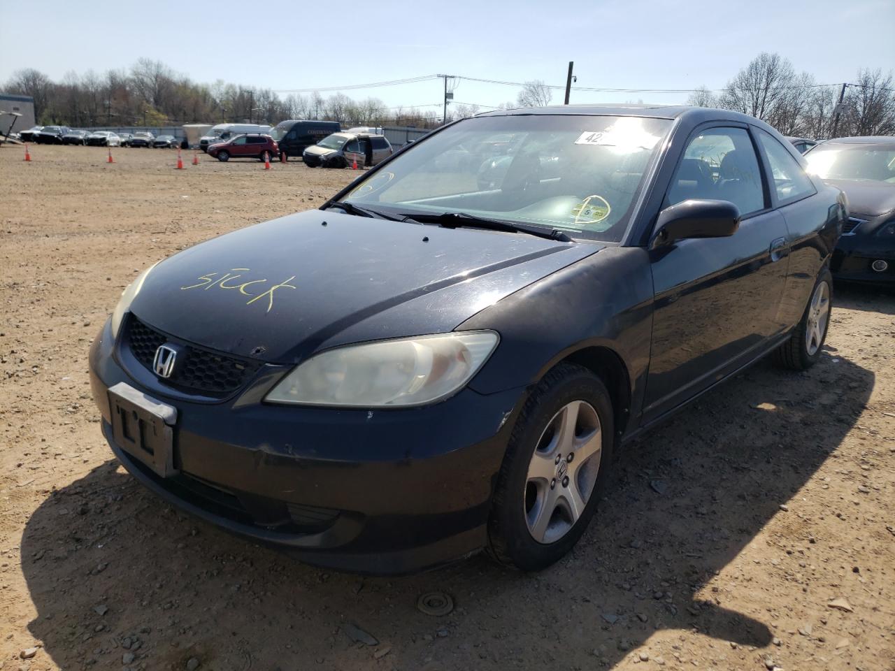 Photo 2 from auction – 2005 HONDA CIVIC EX with VIN 1HGEM22955L002500