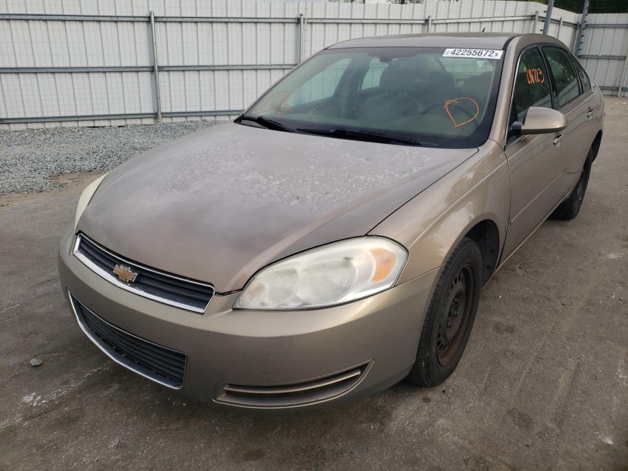 Photo 2 from auction – 2007 CHEVROLET IMPALA LS with VIN 2G1WB58K179180511