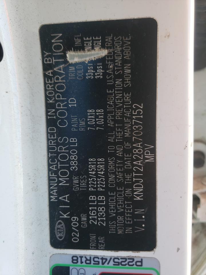 Zdjęcie 10 z aukcji – 2010 KIA SOUL + z VIN KNDJT2A28A7037152