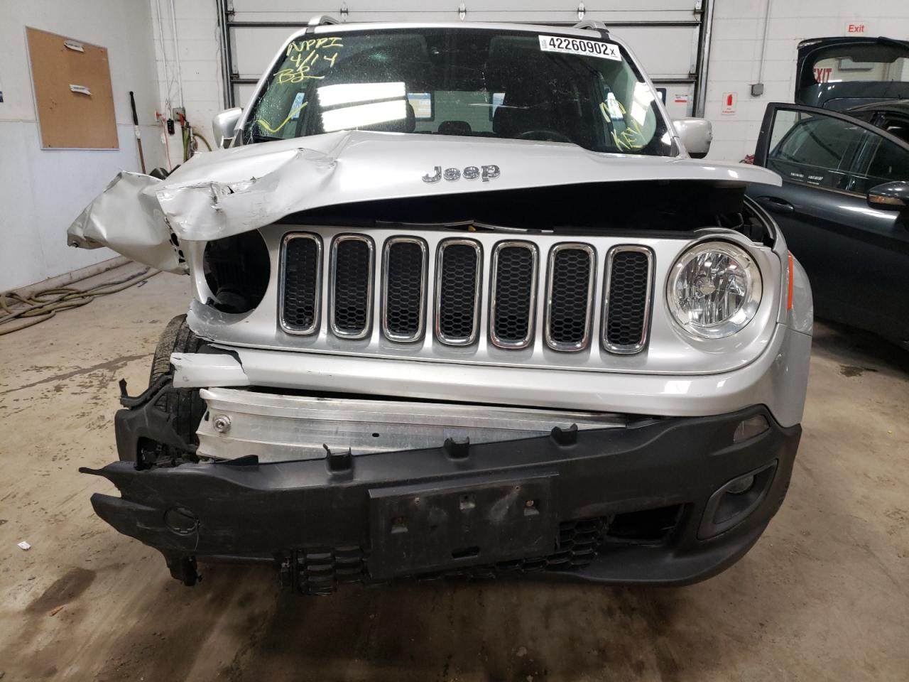 Photo 9 from auction – 2016 JEEP RENEGADE L with VIN ZACCJBDT7GPD61322