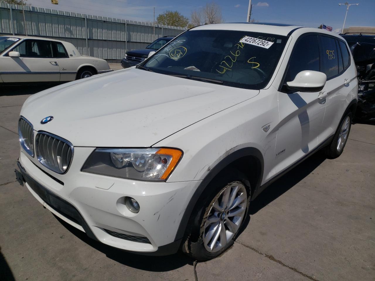 Photo 2 from auction – 2014 BMW X3 XDRIVE2 with VIN 5UXWX9C56E0D32163