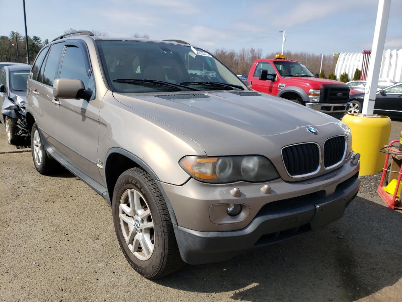 BMW X5 3.0I 2005 with VIN 5UXFA13565LY05459 - Photo from auction