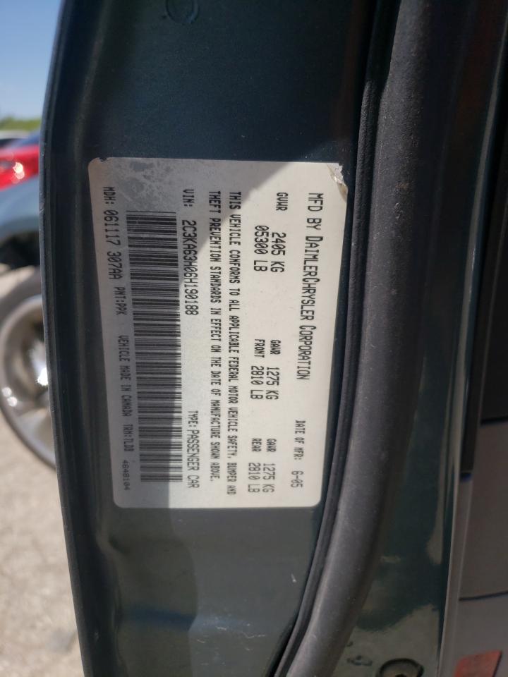 Photo 10 from auction – 2006 CHRYSLER 300C with VIN 2C3KA63H06H190188