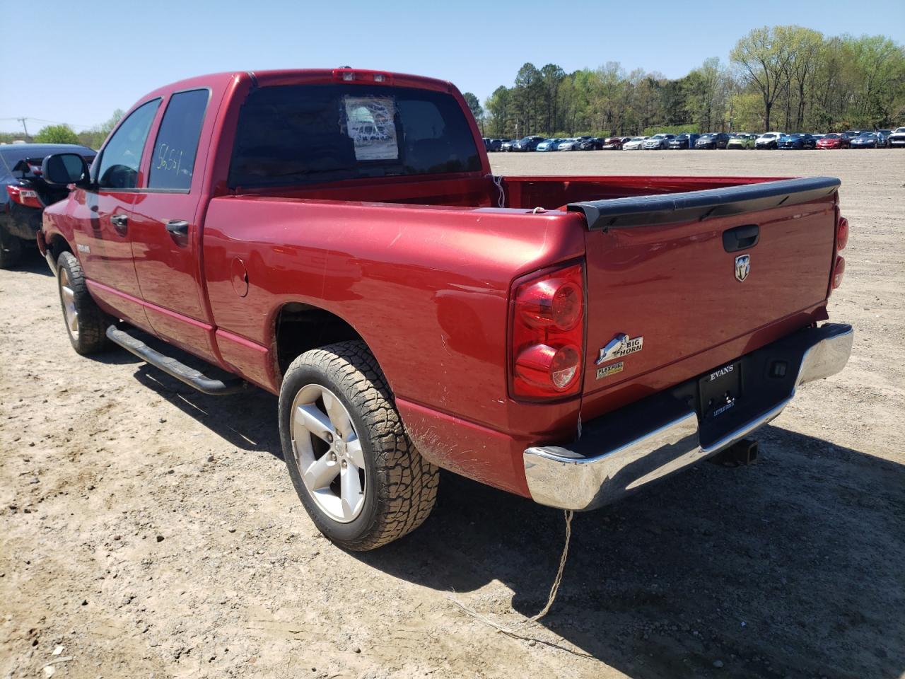 Photo 3 from auction – 2008 DODGE RAM 1500 S with VIN 1D7HA18N88J113678