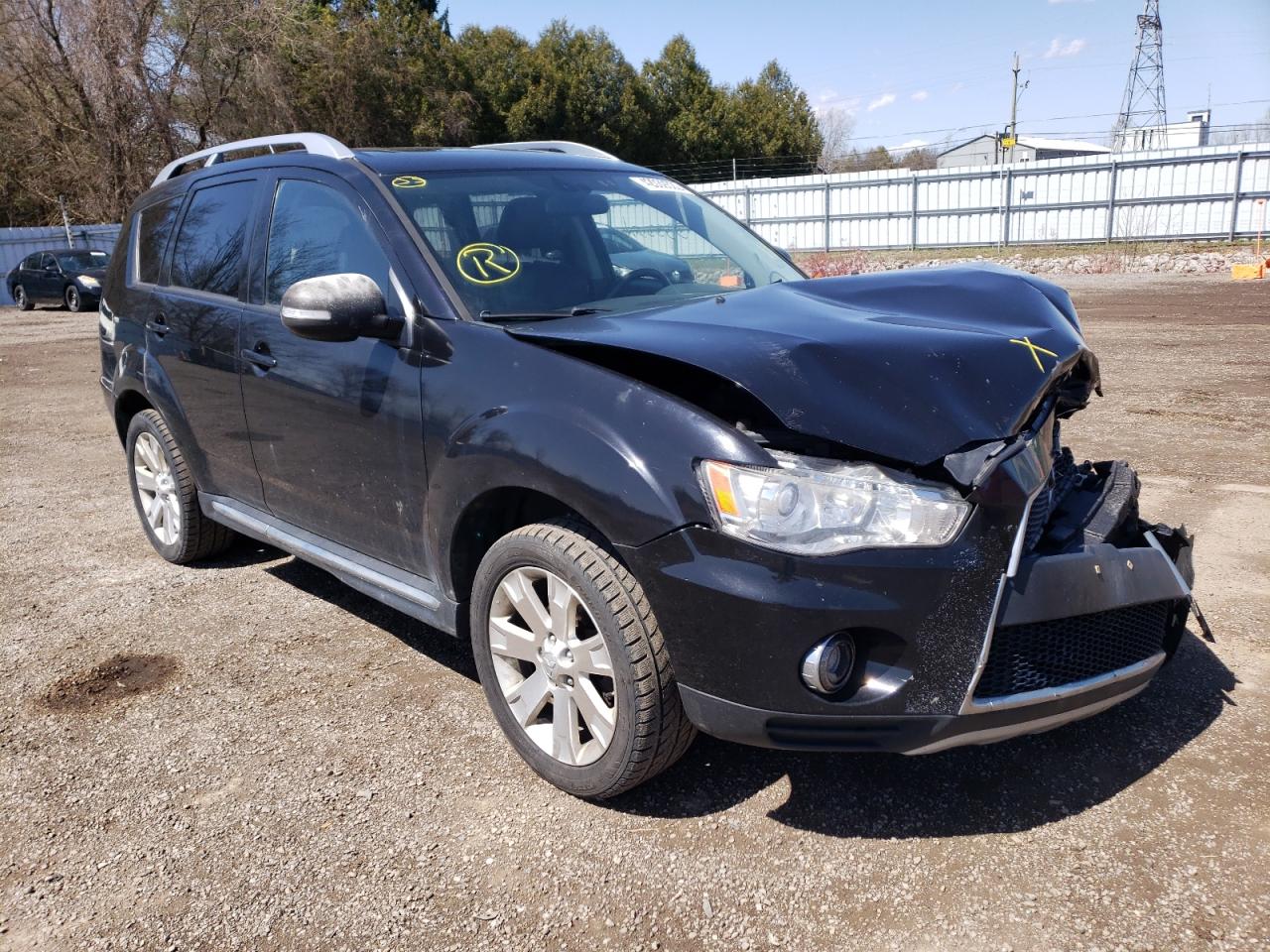 MITSUBISHI OUTLANDER 2010 with VIN JA4JT5AX1AZ607715 - Photo from auction