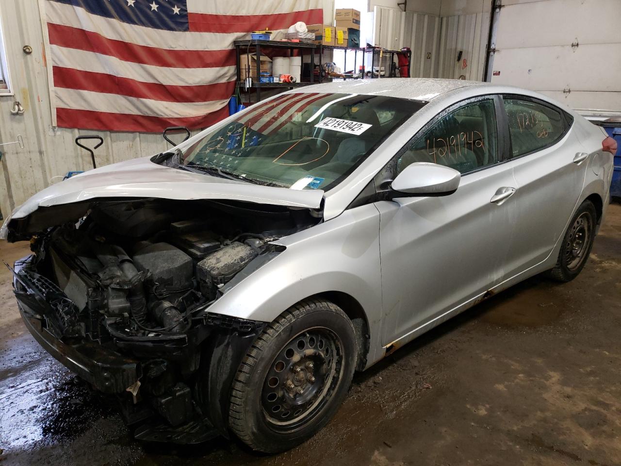 Photo 2 from auction – 2011 HYUNDAI ELANTRA GL with VIN 5NPDH4AE3BH061439