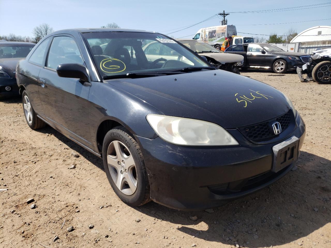 Photo 1 from auction – 2005 HONDA CIVIC EX with VIN 1HGEM22955L002500