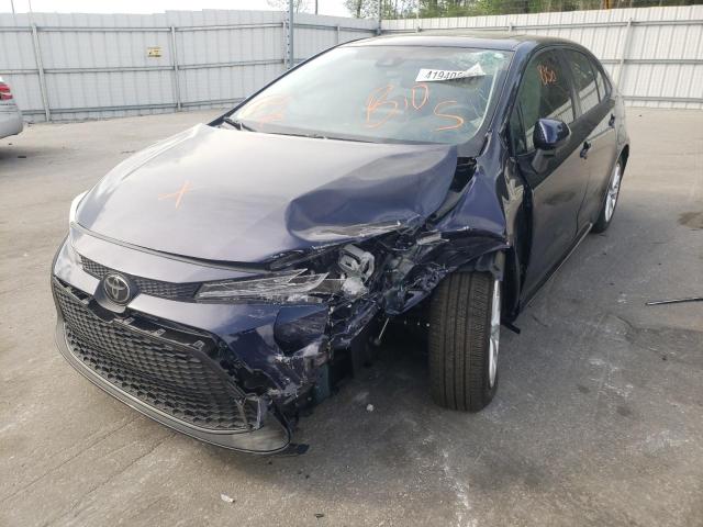 Photo 2 from auction – 2021 TOYOTA COROLLA LE with VIN JTDHPMAE2MJ128126