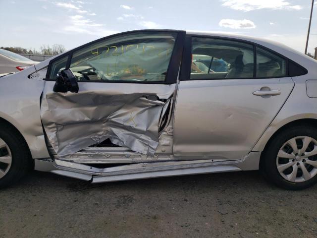 Photo 9 from auction – 2022 TOYOTA COROLLA LE with VIN JTDEPMAE0N3014151