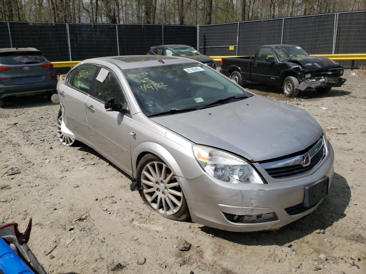 SATURN AURA XR 2008 with VIN 1G8ZV57798F140365 - Photo from auction