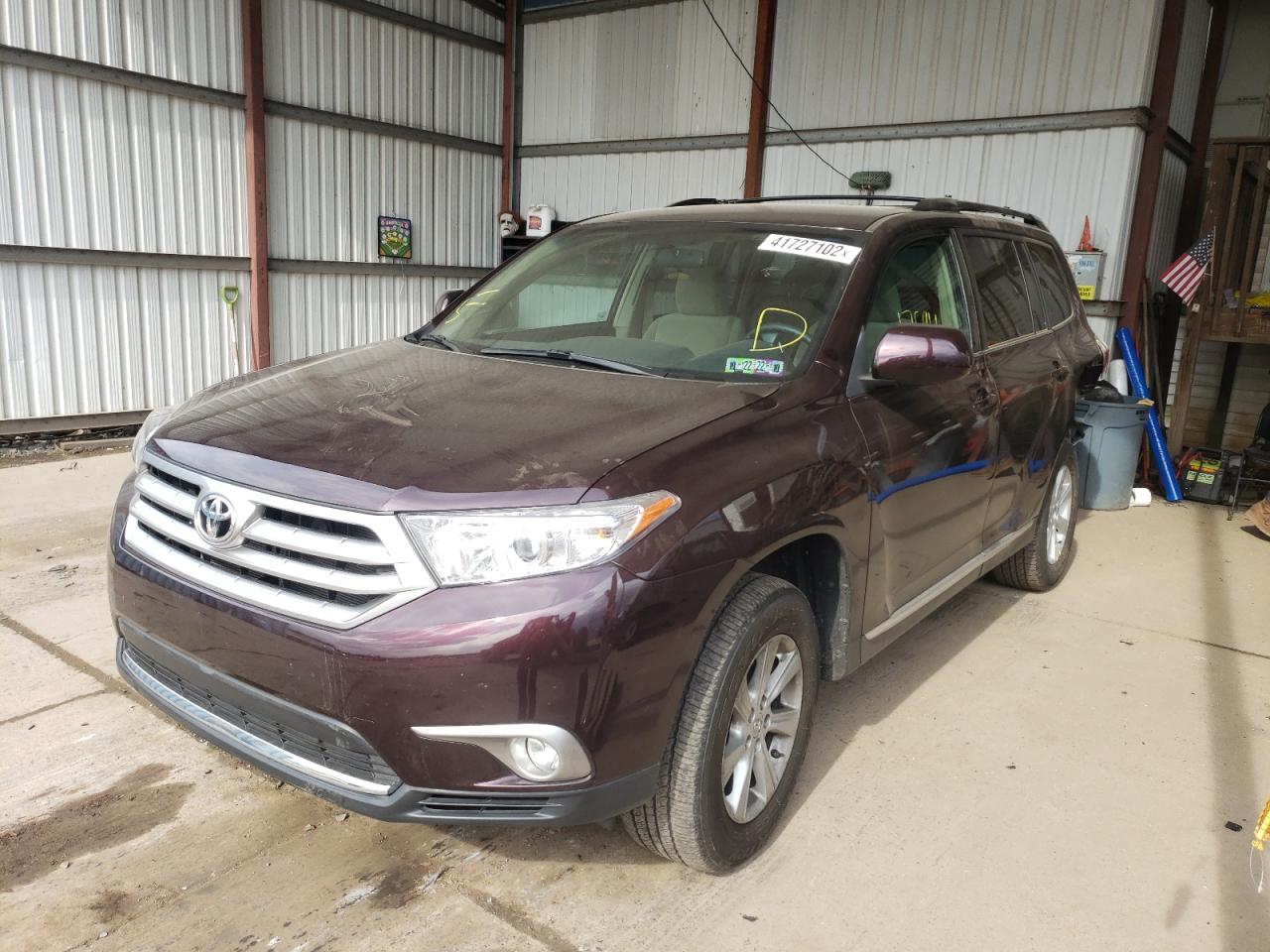 صورة رقم 2 من المزاد - 2013 TOYOTA HIGHLANDER مع VIN 5TDBK3EH5DS267592