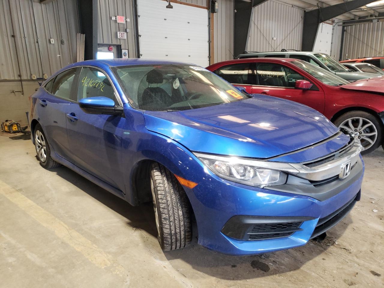 Photo 1 from auction – 2018 HONDA CIVIC LX with VIN 2HGFC2F53JH565695