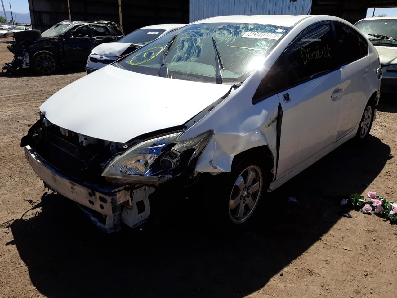 Photo 2 from auction – 2011 TOYOTA PRIUS with VIN JTDKN3DU1B0292298