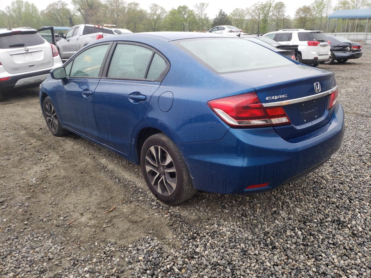 Photo 3 from auction – 2014 HONDA CIVIC EX with VIN 19XFB2F85EE077099