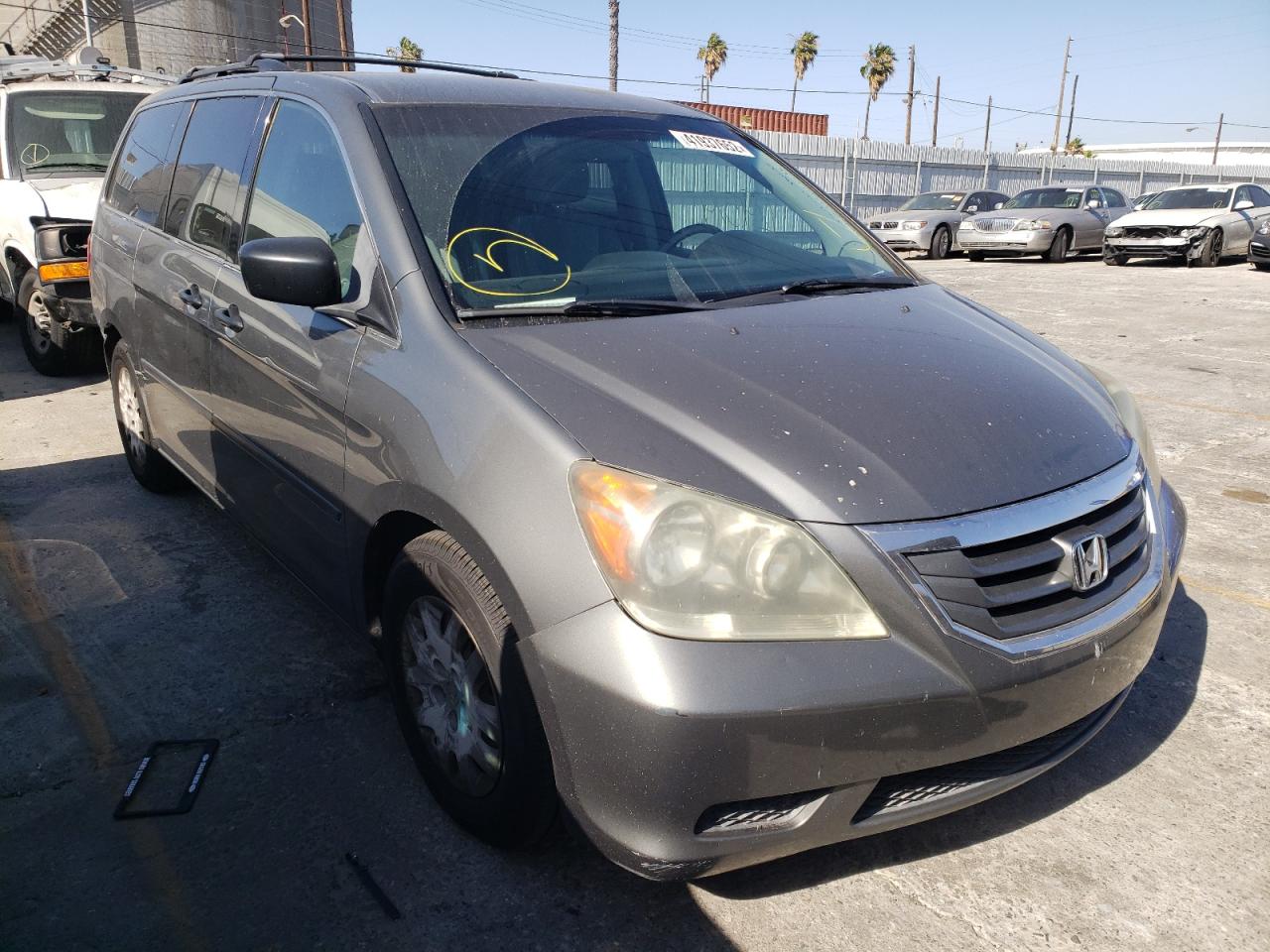 HONDA ODYSSEY LX 2008 with VIN 5FNRL38248B112657 - Photo from auction