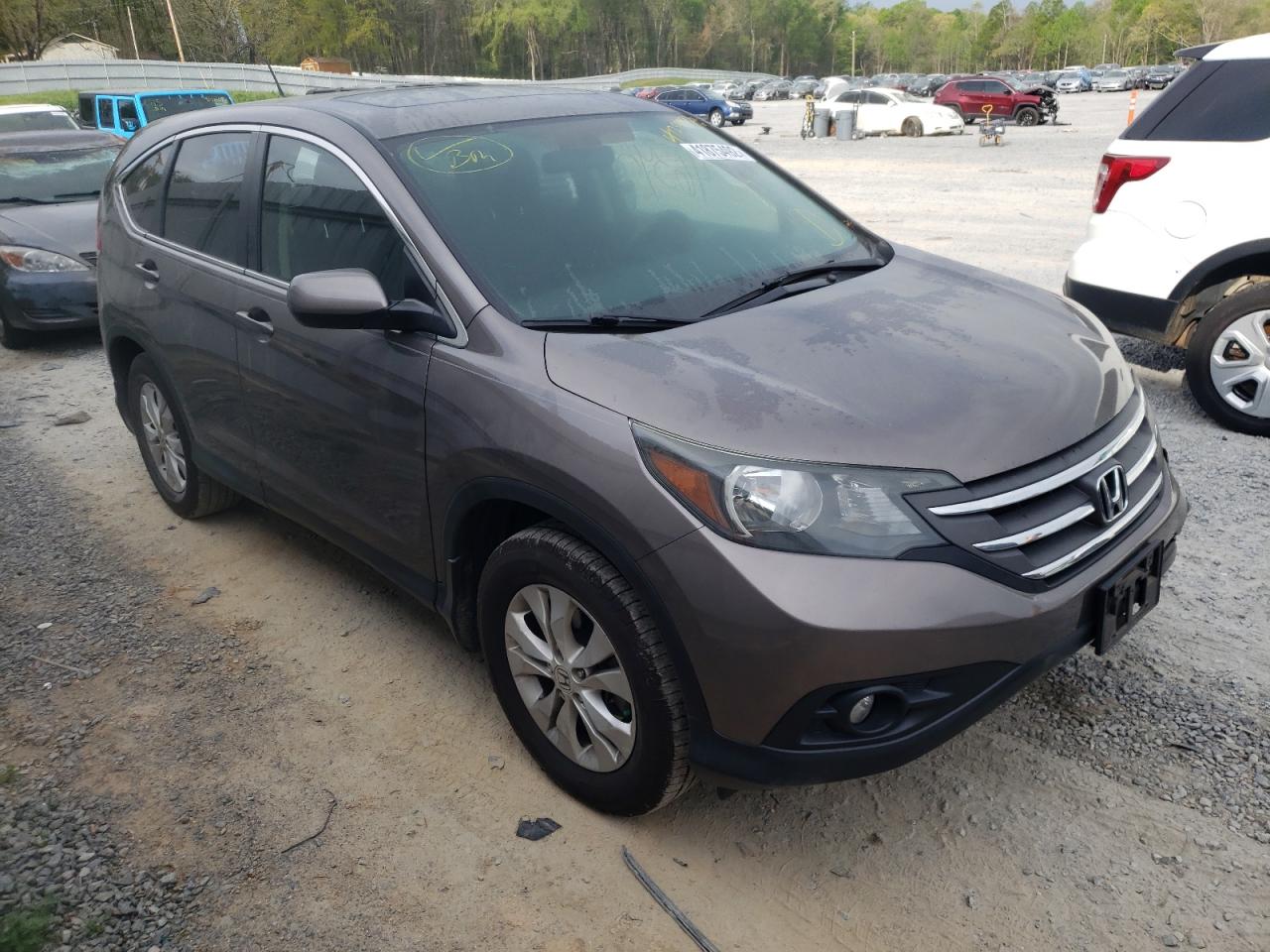HONDA CR-V 2014 with VIN 5J6RM3H56EL000386 - Photo from auction