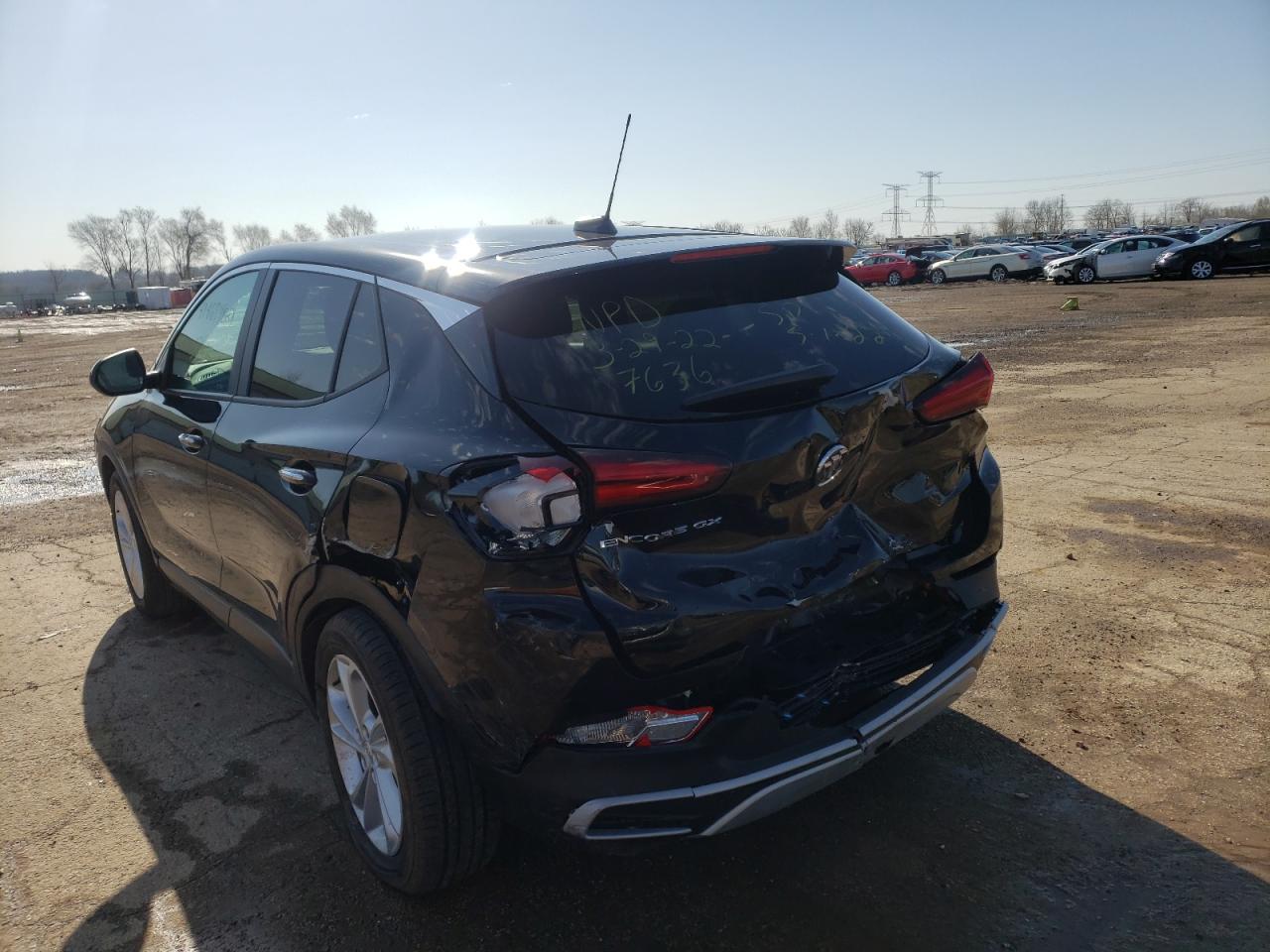 Photo 3 from auction – 2021 BUICK ENCORE GX with VIN KL4MMBS23MB057636