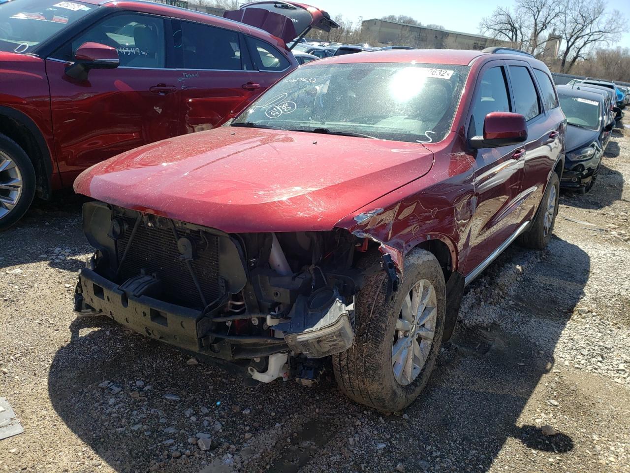 Photo 2 from auction – 2014 DODGE DURANGO SX with VIN 1C4RDHAG3EC300708