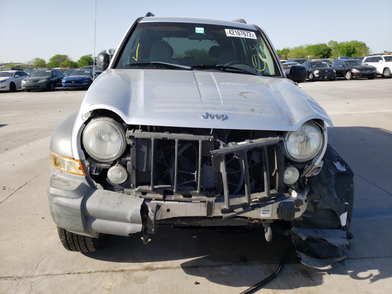 Photo 9 from auction – 2005 JEEP LIBERTY SP with VIN 1J4GL48555W635548