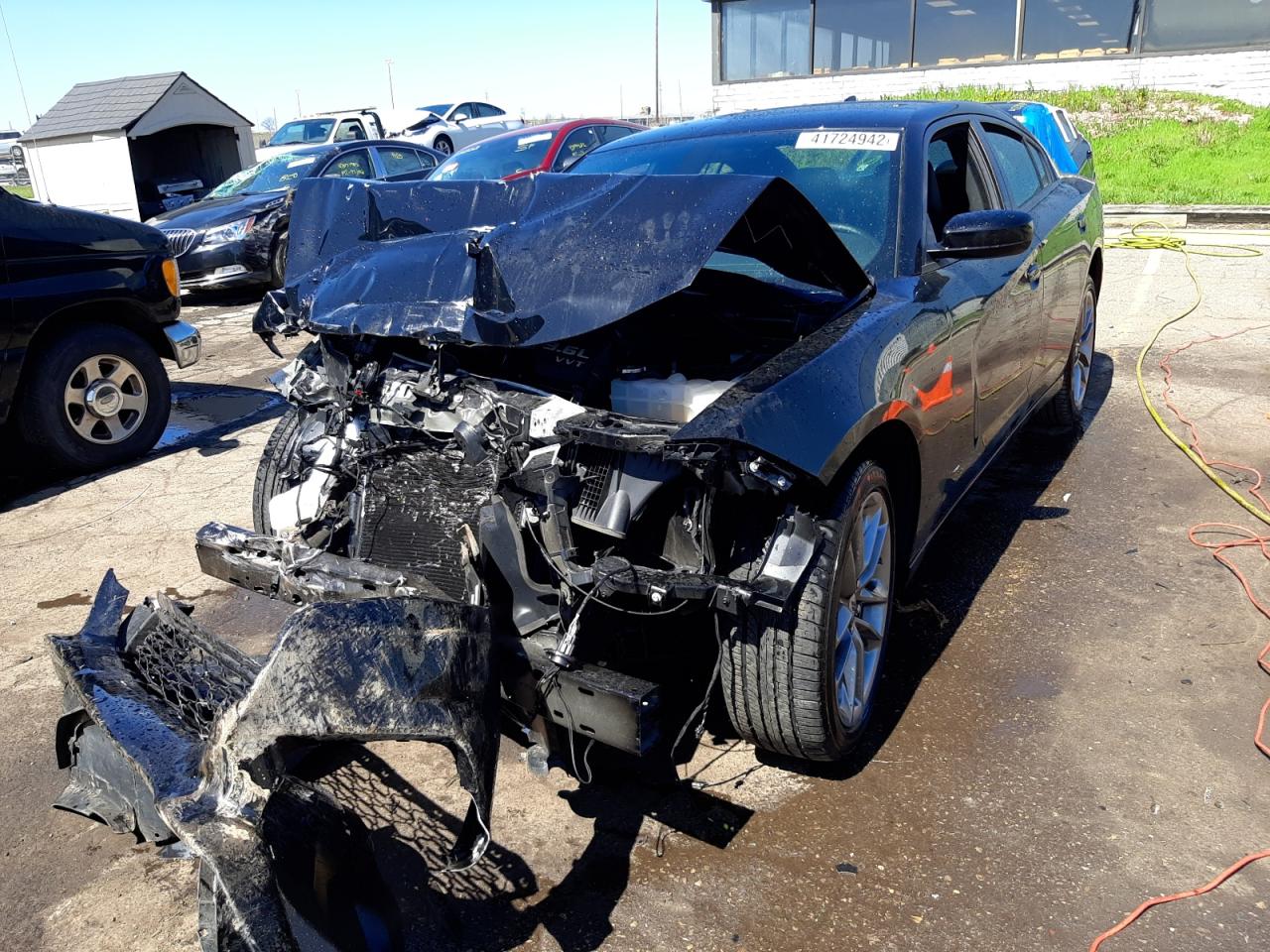 Photo 2 from auction – 2021 DODGE CHARGER SX with VIN 2C3CDXJG7MH595716