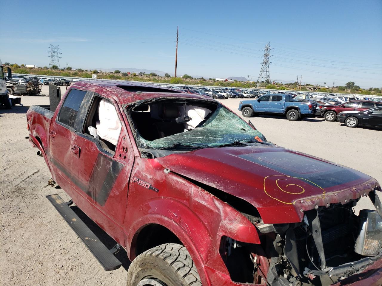 Photo 9 from auction – 2014 FORD F150 SUPER with VIN 1FTFW1EF7EFB76964