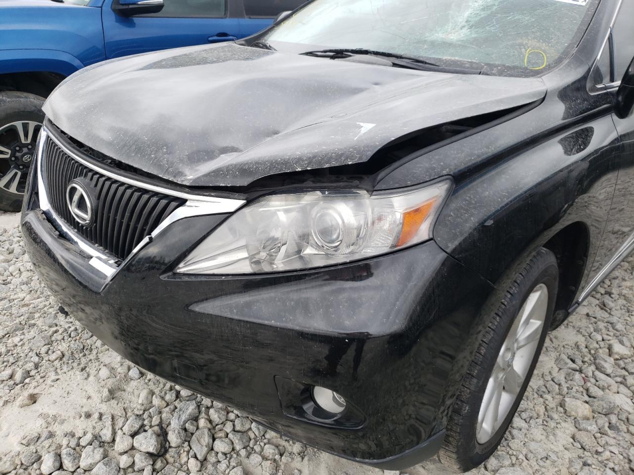 Photo 9 from auction – 2011 LEXUS RX 350 with VIN 2T2ZK1BA9BC048405