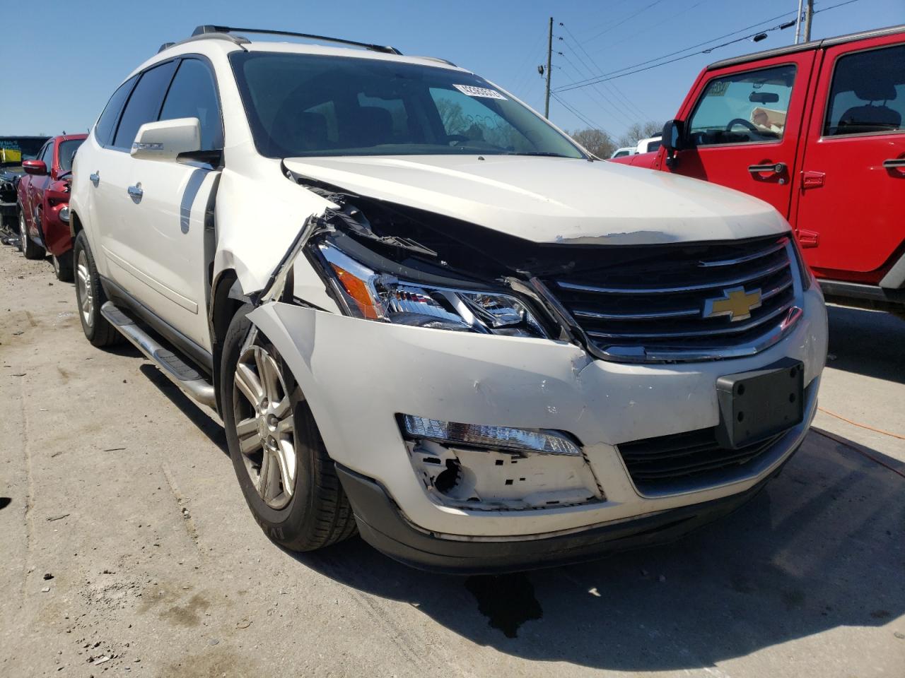 Photo 1 from auction – 2013 CHEVROLET TRAVERSE L with VIN 1GNKRJKD8DJ231935