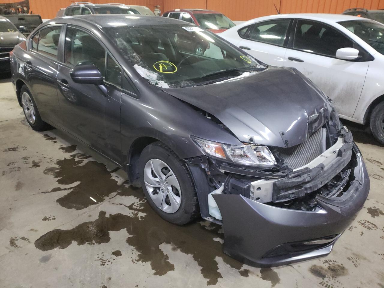 Photo 1 from auction – 2015 HONDA CIVIC LX with VIN 2HGFB2F49FH003365