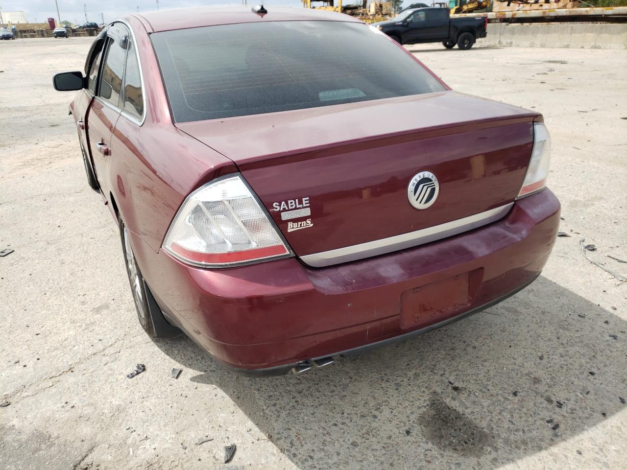 Photo 3 from auction – 2008 MERCURY SABLE PREM with VIN 1MEHM42W88G621097