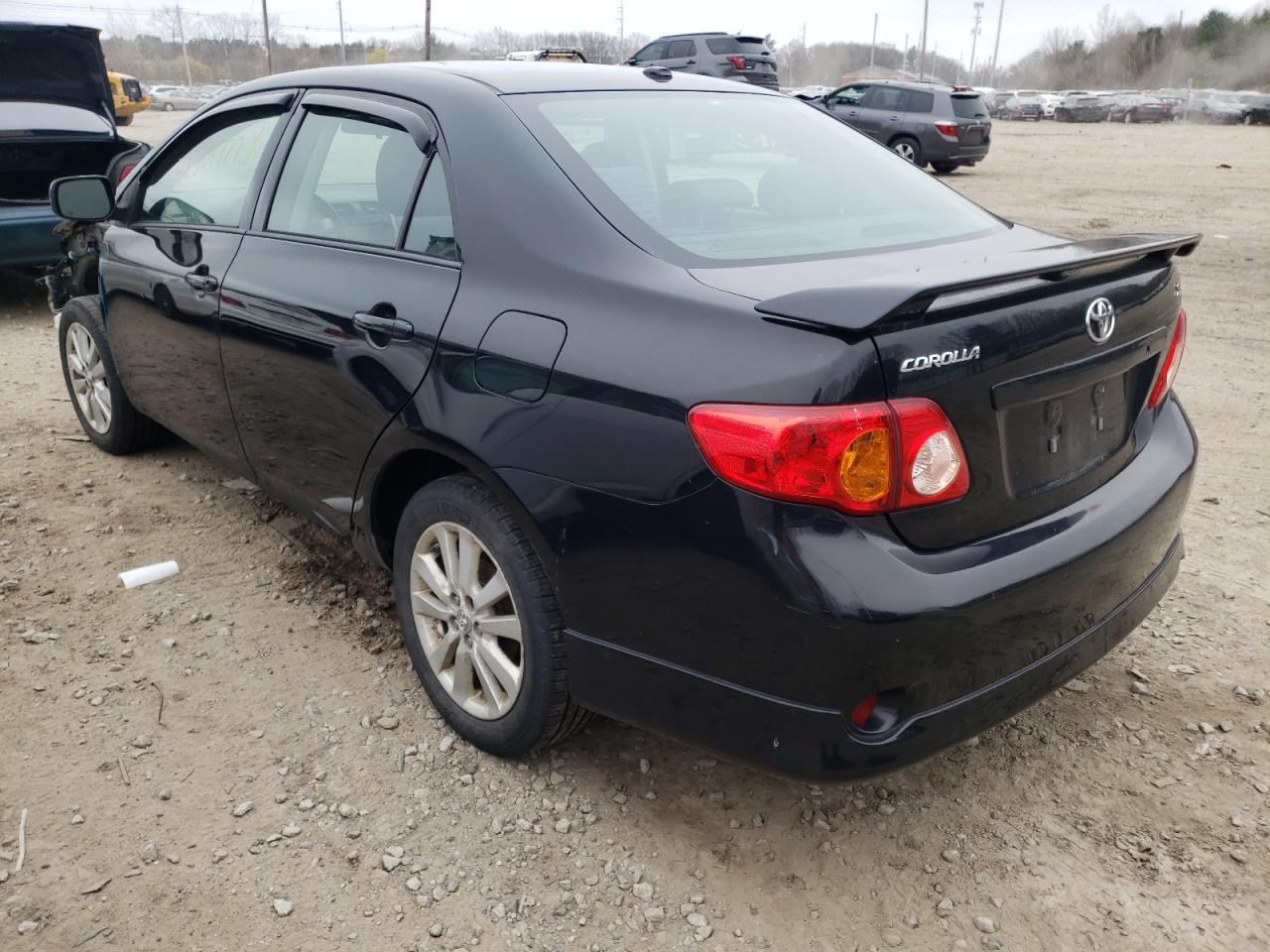 Photo 3 from auction – 2009 TOYOTA COROLLA with VIN 2T1BU40EX9C109813
