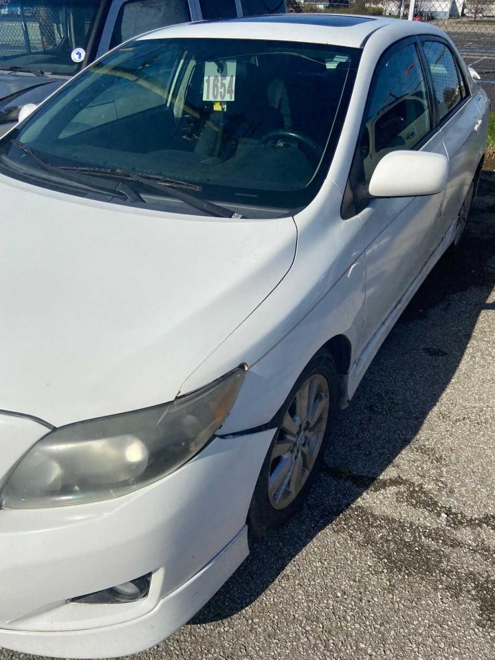 Photo 2 from auction – 2009 TOYOTA COROLLA BA with VIN 2T1BU40E59C115518