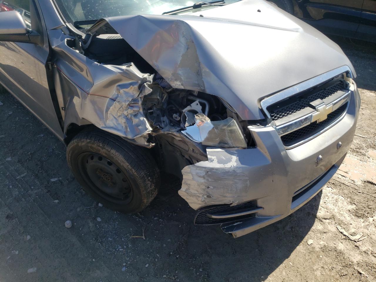 Photo 9 from auction – 2009 CHEVROLET AVEO with VIN KL1TD56E49B302255