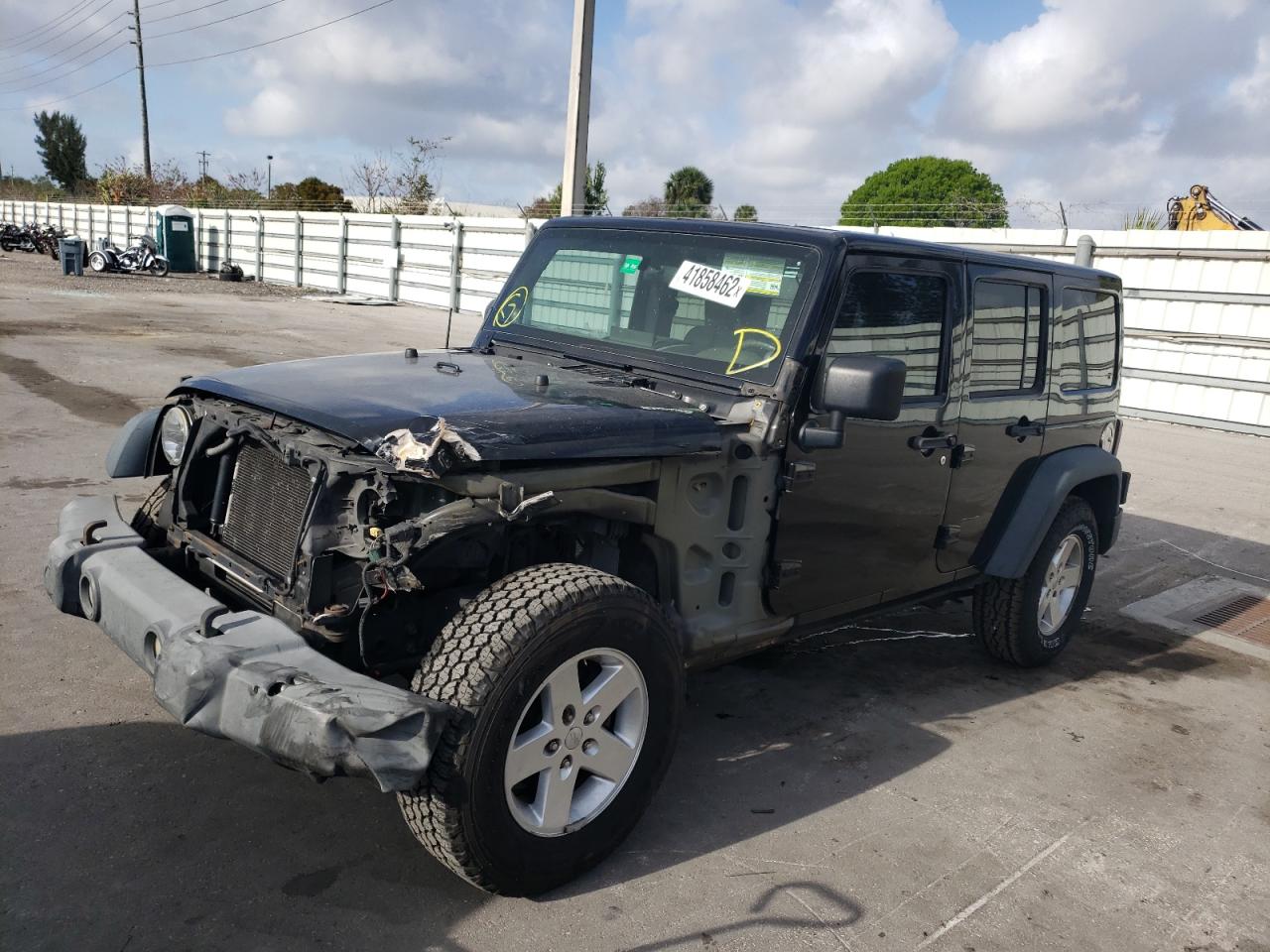 Photo 2 from auction – 2008 JEEP WRANGLER U with VIN 1J4GB39178L621651