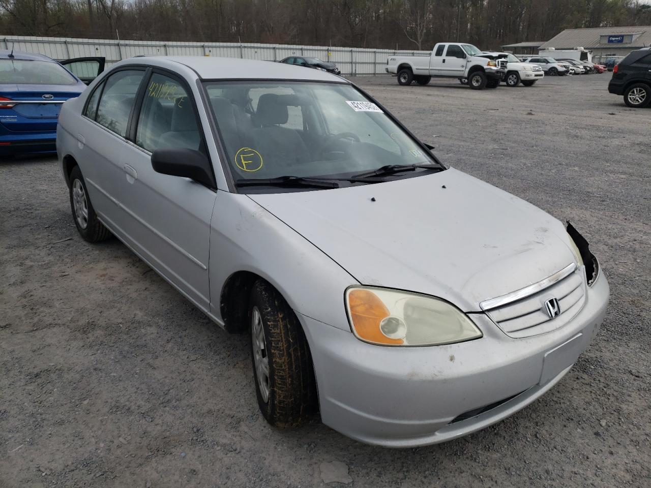 HONDA CIVIC LX 2002 with VIN 2HGES16522H505675 - Photo from auction