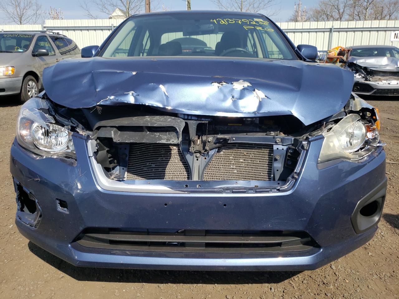 Photo 9 from auction – 2012 SUBARU IMPREZA PR with VIN JF1GJAD66CH022354