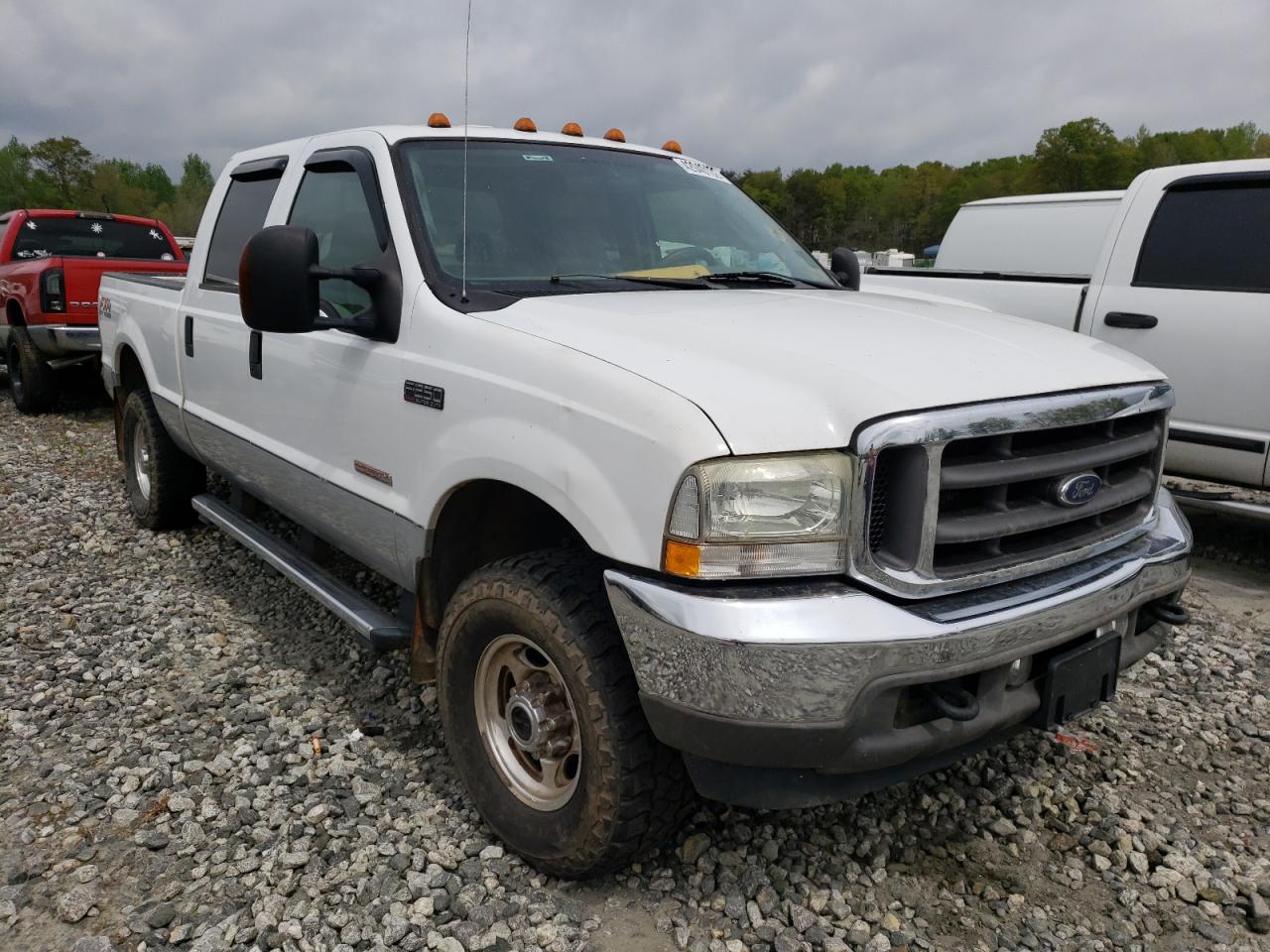 FORD F250 SUPER 2004 with VIN 1FTNW21P64EA26316 - Photo from auction