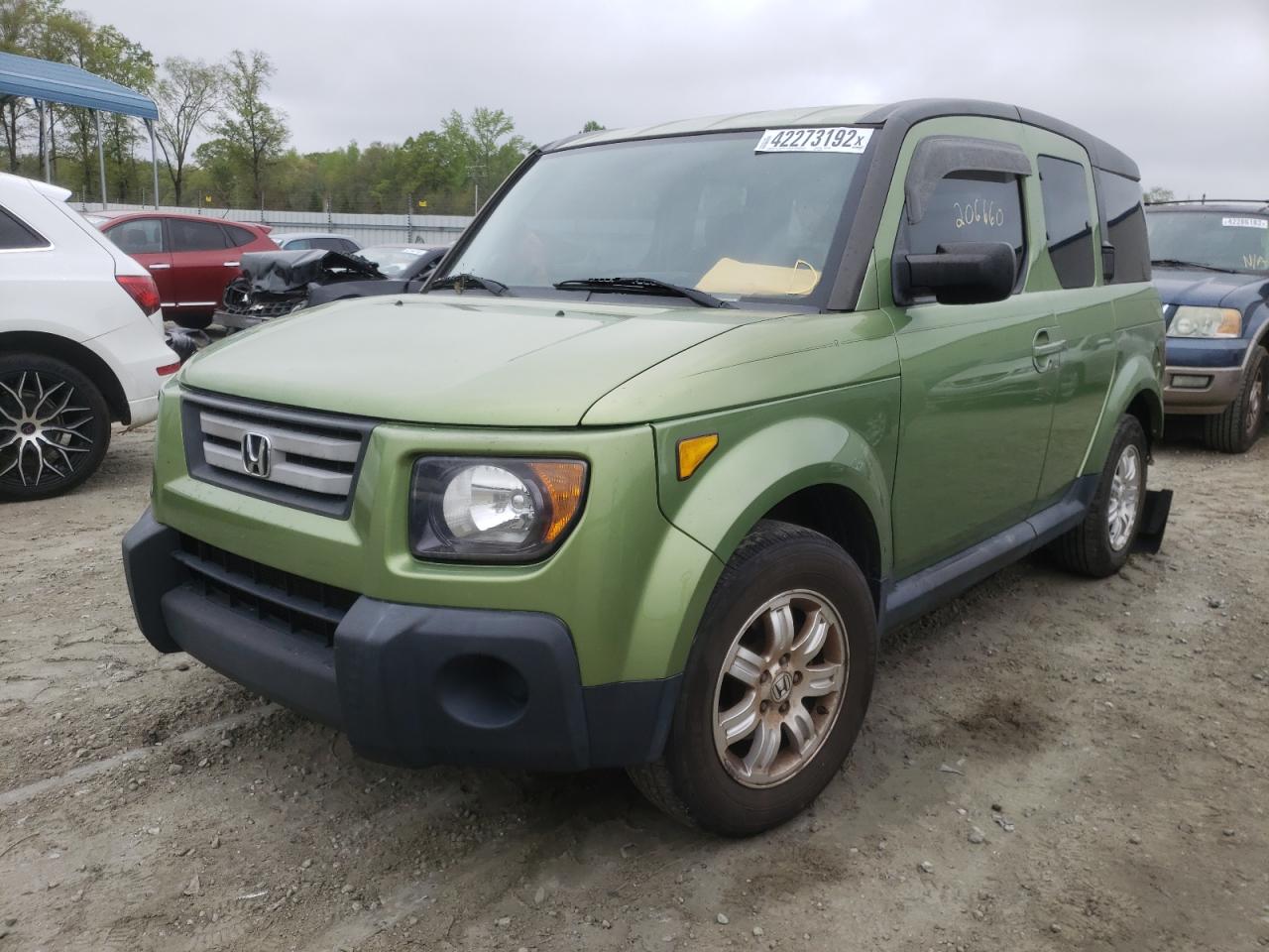 Photo 2 from auction – 2008 HONDA ELEMENT EX with VIN 5J6YH287X8L007616