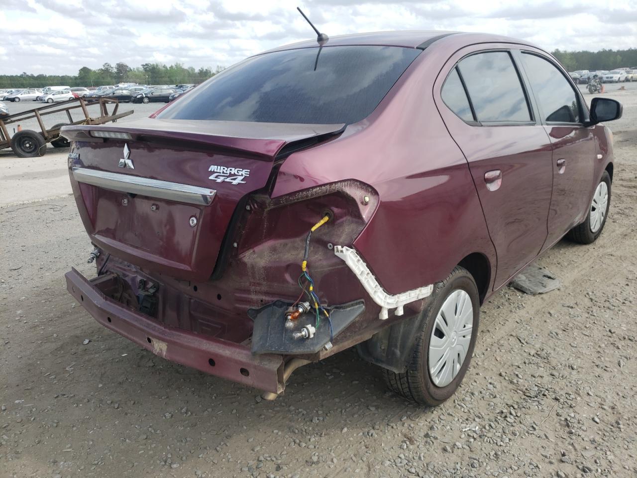 Photo 4 from auction – 2017 MITSUBISHI MIRAGE with VIN ML32F3FJ1HHF18162
