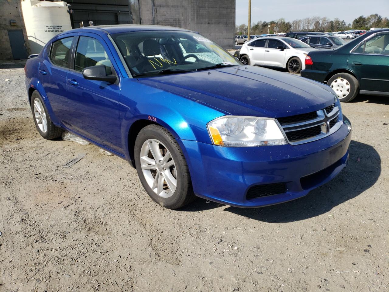 DODGE AVENGER SE 2013 with VIN 1C3CDZAG5DN521665 - Photo from auction