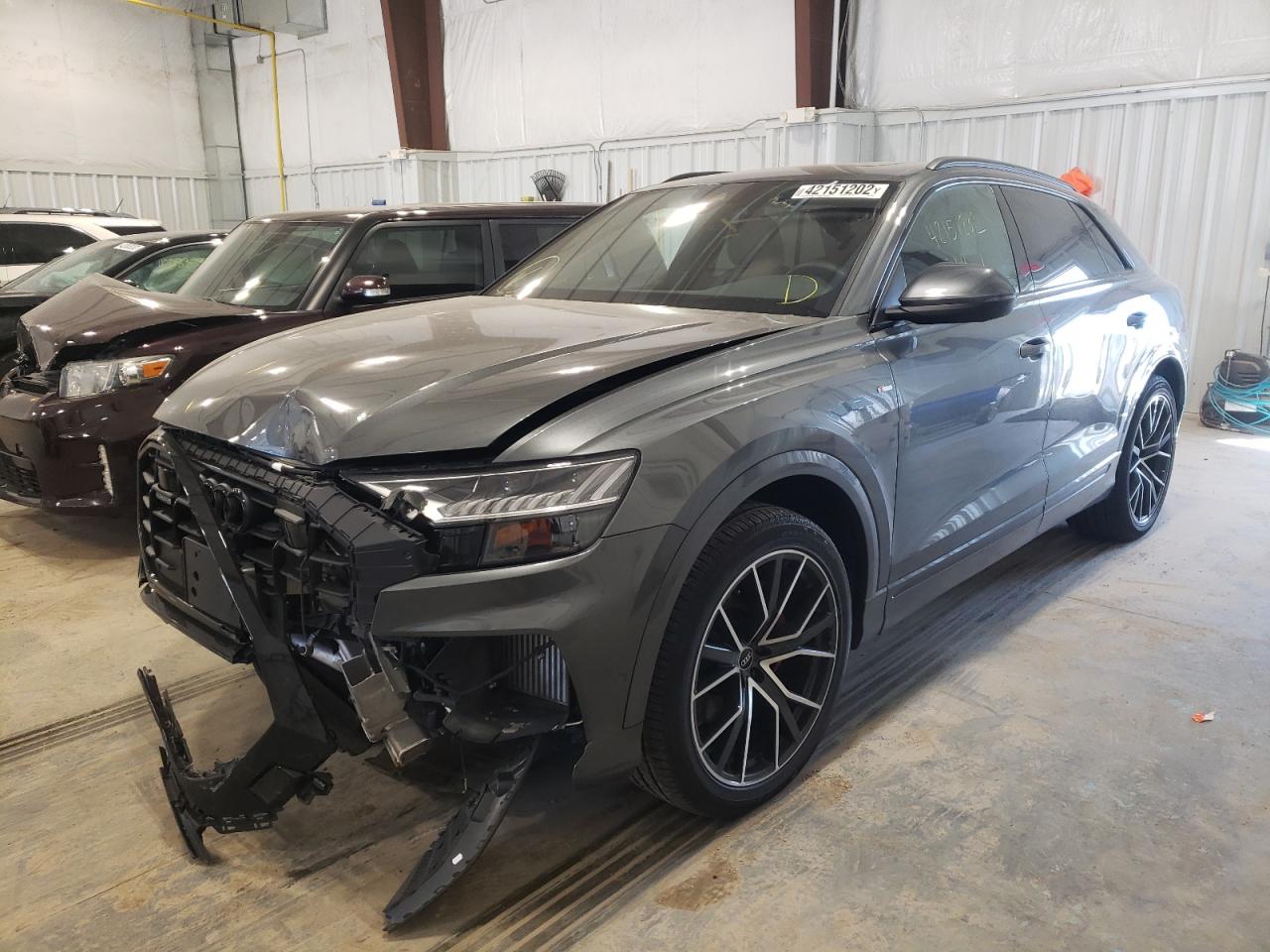 Photo 2 from auction – 2021 AUDI Q8 PREMIUM with VIN WA1EVAF13MD021365