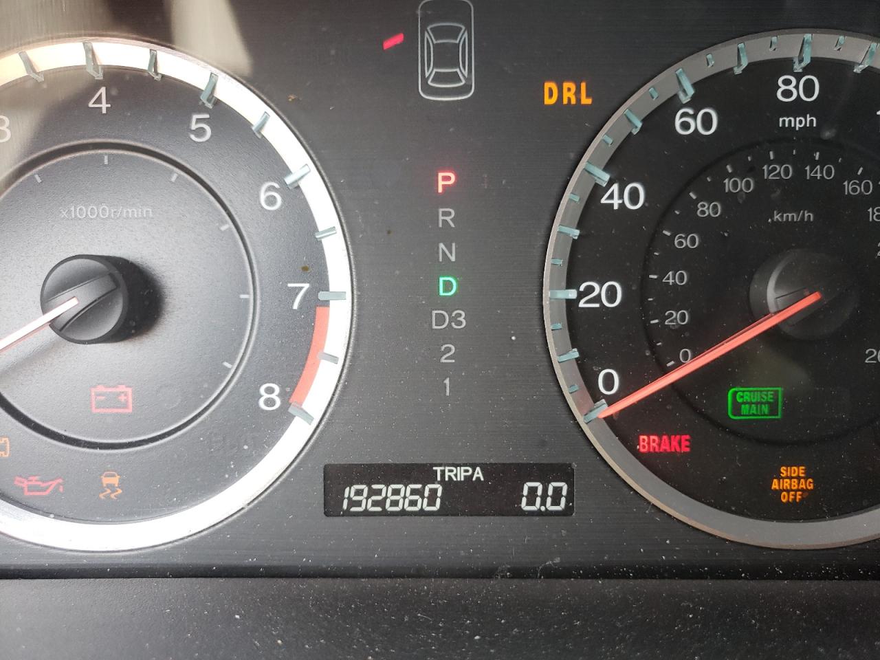 Photo 8 from auction – 2011 HONDA ACCORD LX- with VIN 1HGCS1B34BA011473