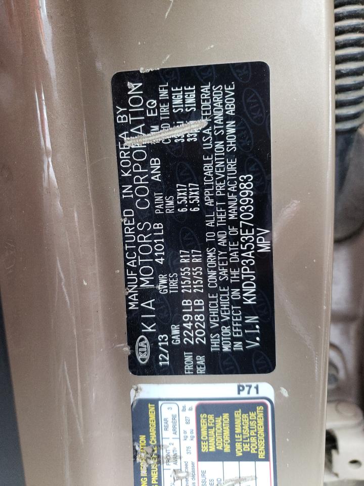 Photo 10 from auction – 2014 KIA SOUL + with VIN KNDJP3A53E7039983