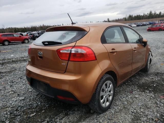 Photo 4 from auction – 2012 KIA RIO LX with VIN KNADM5A33C6755489