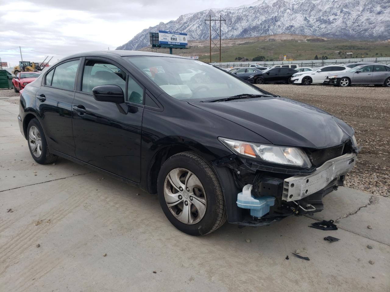 Photo 1 from auction – 2015 HONDA CIVIC LX with VIN 19XFB2E59FE062517