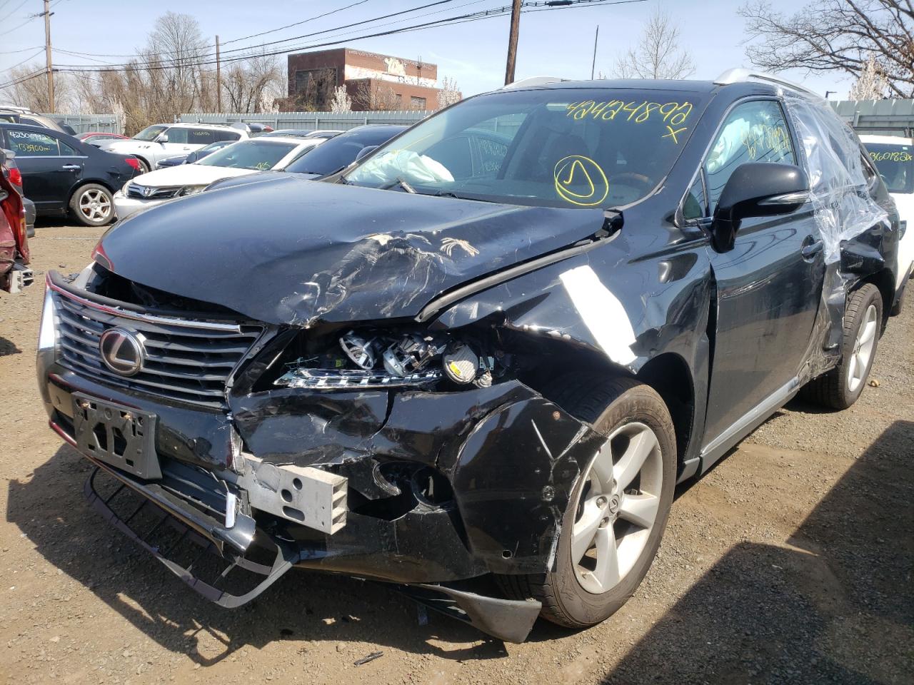 Photo 2 from auction – 2013 LEXUS RX 350 BAS with VIN 2T2BK1BA6DC161944