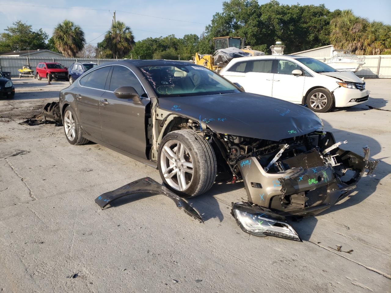 AUDI A7 PRESTIG 2013 with VIN WAU3GBFC6DN066810 - Photo from auction