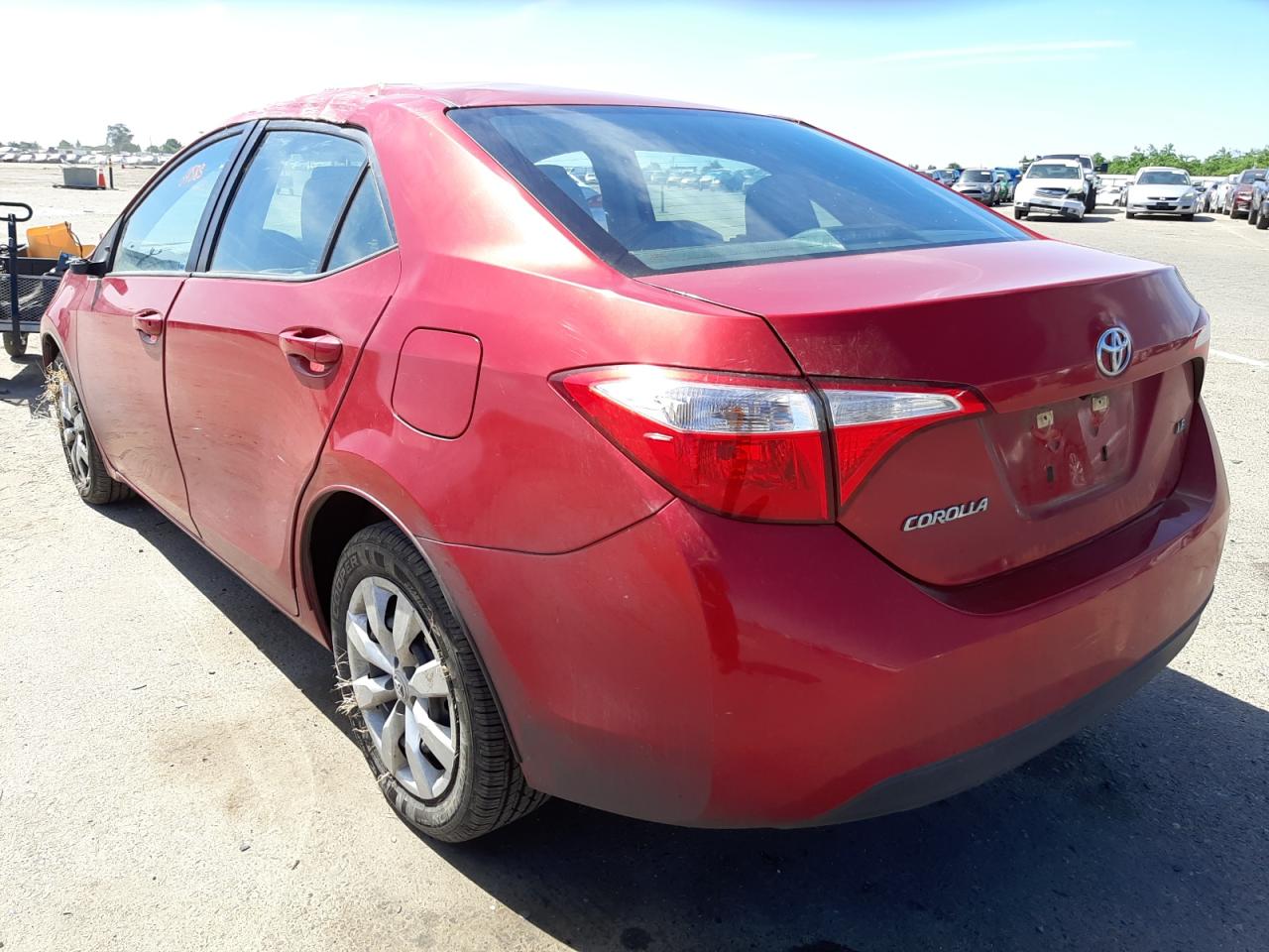 Photo 3 from auction – 2016 TOYOTA COROLLA L with VIN 5YFBURHEXGP559976