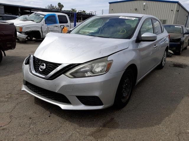 Photo 2 from auction – 2016 NISSAN SENTRA S with VIN 3N1AB7APXGL645385