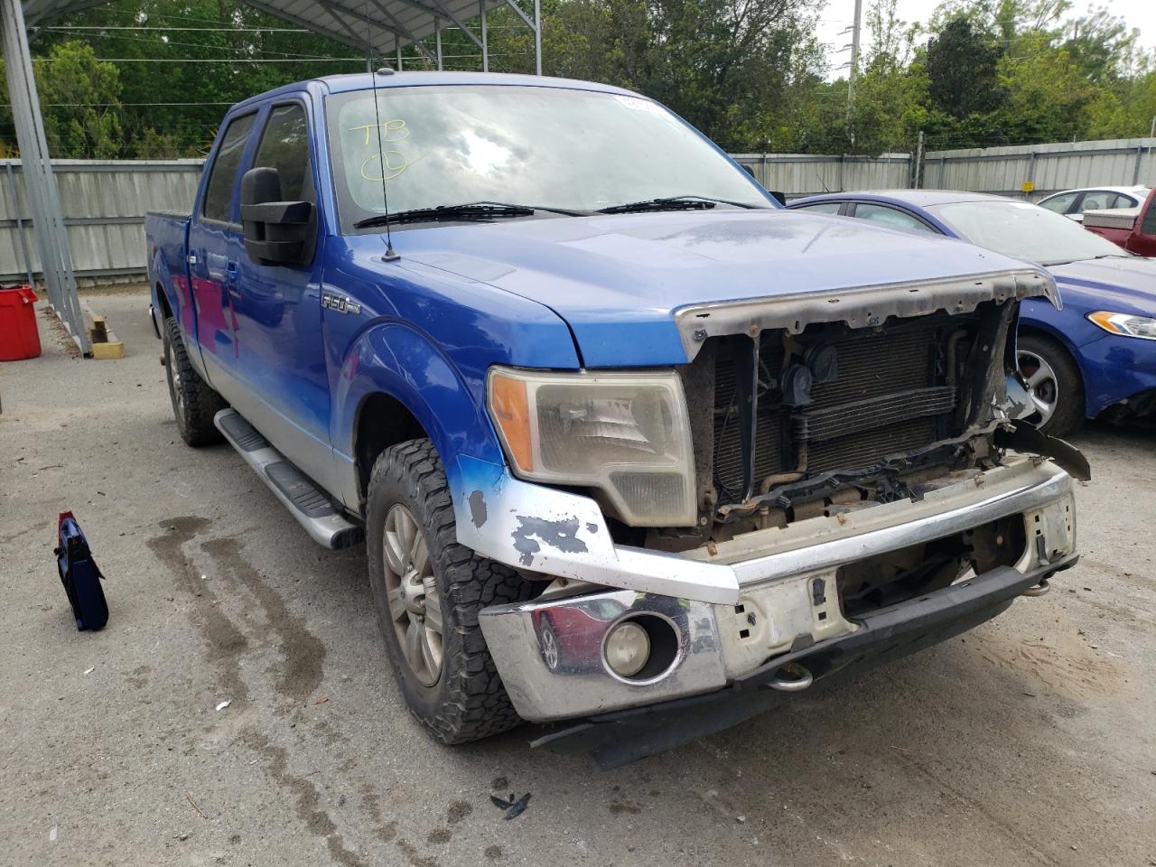 FORD F150 SUPER 2011 with VIN 1FTFW1EFXBFB53156 - Photo from auction